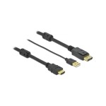 Delock Câble HDMI – Displayport, 4K/30Hz, 10m