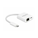 Delock Adaptateur réseau 65402 USB-C - RJ45 avec PowerDelivery