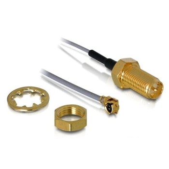 Delock WLAN SMA Antenneanschluss, 20cm, forMini-PCI od. MiniPCI-Express WLAN-Modul Delock WLAN SMA Antenneanschluss, 20cm, forMini-PCI od. MiniPCI-Express WLAN-Modul