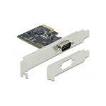 Delock 90000 PCI Express Karte 1x Seriell,, 1x RS-232 DB9 Stecker