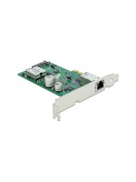 Delock PCI Express-x1 Karte for 1x2.5GE, 100/1000/2500Mbps with PoE+ Ausgang