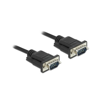 Seriell RS-232 sub-D9 Stecker- Stecker 0.5m, Serieller Datentransfer Seriell RS-232 sub-D9 Stecker- Stecker 0.5m, Serieller Datentransfer