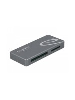 Delock USB 3.0 Card Reader CF u. SD, USB Typ-C/Typ-A Port