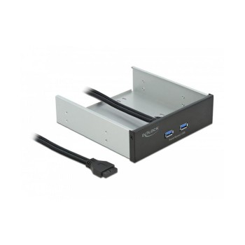 Delock 61005 USB 3.0 Hub Front Panel, Pfostenbuchse, 2x USB-A Delock 61005 USB 3.0 Hub Front Panel, Pfostenbuchse, 2x USB-A