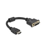 Delock Adaptateur HDMI – DVI, 4K/30Hz HDMI - DVI-D