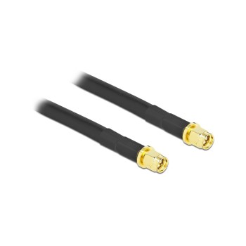 Delock LTE-Antennencable, 0.31dB/m, SMA Stecker - SMA Stecker CFD300 ,5m Delock LTE-Antennencable, 0.31dB/m, SMA Stecker - SMA Stecker CFD300 ,5m