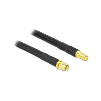 Delock LTE-Antennencable, 0.31dB/m, SMA Stecker - SMA Buchs CFD300, 2m Delock LTE-Antennencable, 0.31dB/m, SMA Stecker - SMA Buchs CFD300, 2m
