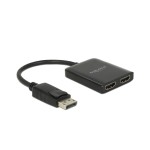 Delock Multiadaptateur 1x DisplayPort - 2x HDMI