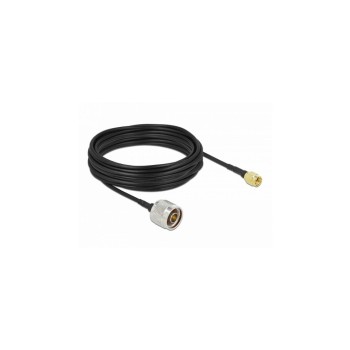 Delock LTE-Antennencable, 0.99dB/m, N Stecker - SMA Stecker LMR/CFD100, 10m Delock LTE-Antennencable, 0.99dB/m, N Stecker - SMA Stecker LMR/CFD100, 10m