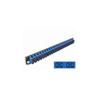 DeLock 19Spleissbox FB 24Port SC,Duplex, 19Spleissbox-DE,1HE,Blau,482.6x44x44mm DeLock 19Spleissbox FB 24Port SC,Duplex, 19Spleissbox-DE,1HE,Blau,482.6x44x44mm