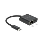 Delock Adaptateur réseau Adaptateur USB3.1- C vers RJ-45, 1Gbps avec Powerdelivery