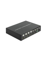 Delock Commutateur KVM 4 in 1 Multiview Switch 4 Port
