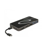 Delock Station d'accueil USB Typ-C – HDMI/DP/VGA/USB-Hub/PD