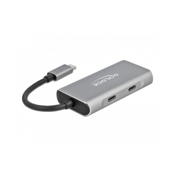 Delock USB 3.1 Hub, 2x USB Typ-A + 2x Type-C, Plug & Play Delock USB 3.1 Hub, 2x USB Typ-A + 2x Type-C, Plug & Play