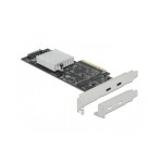 Delock Carte PCI Express USB 3.2 Gen2x2 - 2x USB-C double canal