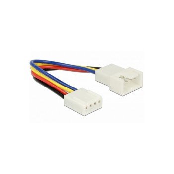 Delock PWM-cable for CPU and Gehäuse-Ventilator, 10cm, 4-Pin, 3Pin ohne PWM kompatibel