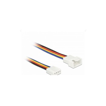 Delock PWM-cable for CPU and Gehäuse-Ventilator, 50cm, 4-Pin, 3Pin ohne PWM kompatibel