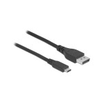 Delock Câble Bidirectionnel, 8K 60Hz USB type C - DisplayPort, 1.5 m