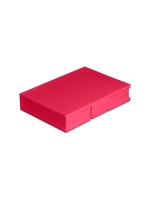 Delock Schutzbox for 3.5 HDD/SSD, Anschluss for SATA, Farbe: red