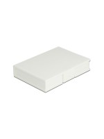 Delock Schutzbox für 3.5 HDD/SSD, Anschluss für SATA, Farbe: Weiss