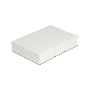 Delock Schutzbox for 3.5 HDD/SSD, Anschluss for SATA, Farbe: white Delock Schutzbox for 3.5 HDD/SSD, Anschluss for SATA, Farbe: white