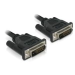 Delock DVI-D Monitor câble: 0.5m, Dual-Link, Stecker 24+1 auf Stecker 24+1