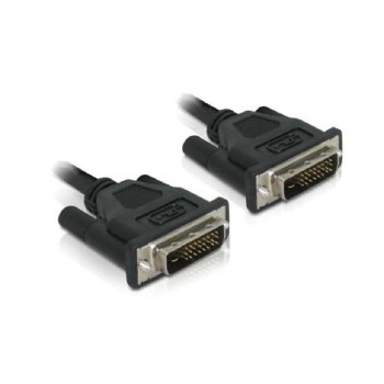 Delock DVI-D Monitor cable: 0.5m, Dual-Link, Stecker 24+1 auf Stecker 24+1 Delock DVI-D Monitor cable: 0.5m, Dual-Link, Stecker 24+1 auf Stecker 24+1