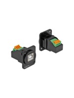 Delock Module D-Type USB 2.0 Type-B femelle à bornier
