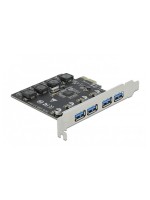 Delock 90509 PCI Express 4x USB 3.0, 10 W Ausgangsleistung pro Port, SuperSpeed