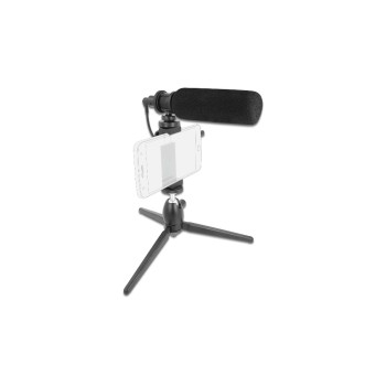 Delock USB  Vlog Shotgun Mikrofon Set, for Smartphones and DSLR Kameras Delock USB  Vlog Shotgun Mikrofon Set, for Smartphones and DSLR Kameras