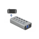 Delock Hub USB 63263 USB 3.0 - 4x USB-A / 2x port de charge