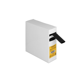 Delock Schrumpfschlauch Box with Innenkleber, 5Mx19.1mm, Schrumpfungsrate 3:1, black  Delock Schrumpfschlauch Box with Innenkleber, 5Mx19.1mm, Schrumpfungsrate 3:1, black