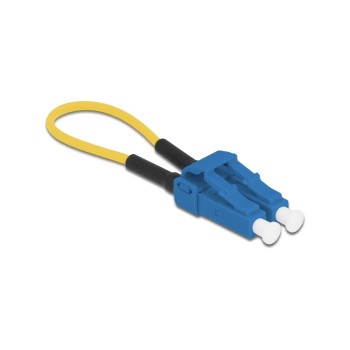 Delock LWL Loopback Adapter LC Singlemode, Farbe: blue Delock LWL Loopback Adapter LC Singlemode, Farbe: blue