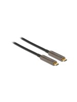 Delock Aktives USB Typ-C Video Kabel, 30m, Schwarz, Auflösung bis 3840 x 2160 @ 60 Hz