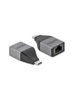Delock USB Typ-C for Gigabit LAN Adapter, 10/100/1000 Mbps, Kompaktes Design