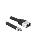 Delock FPC USB Type-C zu HDMI 4K/60Hz, 14cm, Auflösung bis 3840x2160@60 Hz, Farbe: SL/SW