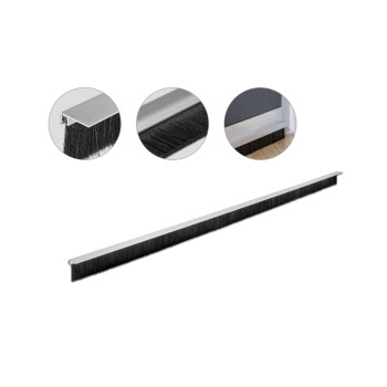 Delock Bürstenstreifen 40mm Alu-profil, Gewinkelt, 1m x 40mm Delock Bürstenstreifen 40mm Alu-profil, Gewinkelt, 1m x 40mm
