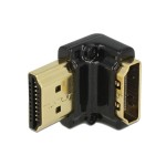 Delock Adaptateur haut débit avec Ethernet 4K 90° HDMI - HDMI