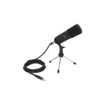 Delock Microphone professionnel de podcasting avec connecteur XLR/3.5mm jack