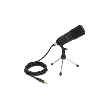 Delock Podcasting Mikrofon XLR& 3 Pin Klin., cable for Smartphone& Tablet, 3.5mm Klinke Delock Podcasting Mikrofon XLR& 3 Pin Klin., cable for Smartphone& Tablet, 3.5mm Klinke