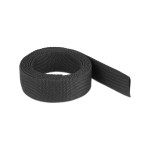 Delock Manchon en tissu thermorétractable 2 m x 16 mm Noir