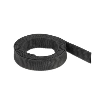 Delock Gewebeschrumpfschlauch, 2mx10mm, black , Schrumpfungsrate 2:1 Delock Gewebeschrumpfschlauch, 2mx10mm, black , Schrumpfungsrate 2:1