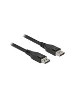 Delock Aktives DisplayPort Kabel 8k 60Hz, 15m, Farbe: Schwarz