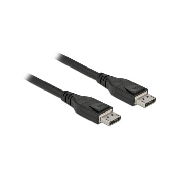 Delock Aktives DisplayPort cable 8k 60Hz, 10m, Farbe: black  Delock Aktives DisplayPort cable 8k 60Hz, 10m, Farbe: black