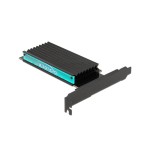 Delock Adaptateur de bus hôte PCIe x4 - M.2, NVMe, Key M, RGB-LED