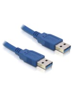 USB3.0 cable, 1.0m, A-A, blue, for USB3.0 Geräte, bis 5Gbps
