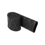 Delock Gaine thermorétractable dessin en X antidérapant 1 m x 30 mm Noir