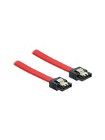 Delock SATA 6 Gb/s Kabel, 70cm, Rot, kompatibel 1,5 Gb/s und 3 Gb/s