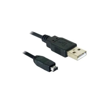 USB-mini-cable 1.5m A-Mini4P, USB2, black, Mini 4Pin Hirose Stecker USB-mini-cable 1.5m A-Mini4P, USB2, black, Mini 4Pin Hirose Stecker