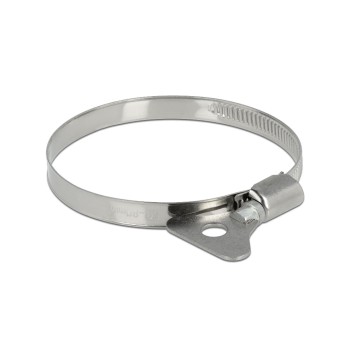 Delock Schlauchschellen 60-80mm, 10 Stück, with Flügelmutter, Metall Delock Schlauchschellen 60-80mm, 10 Stück, with Flügelmutter, Metall
